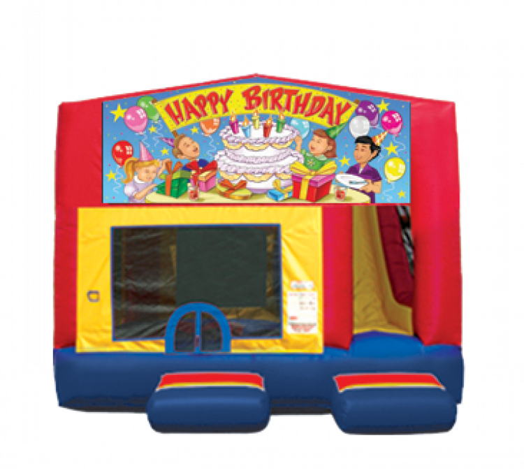 Happy Birthday 5 in 1 Bounce Slide Combo