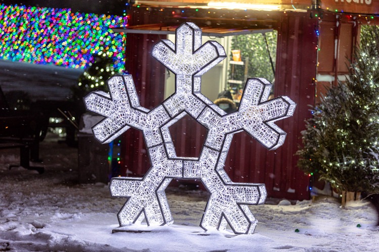 3D Snowflake - Illumination