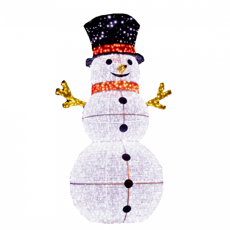 3D Snowman Display - Illumination