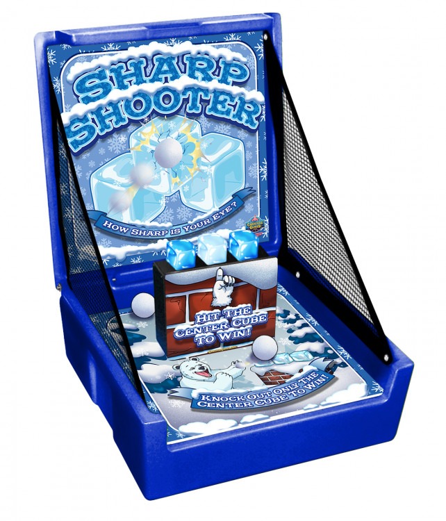 Winter Themed Sharp Shooter Carnival Game