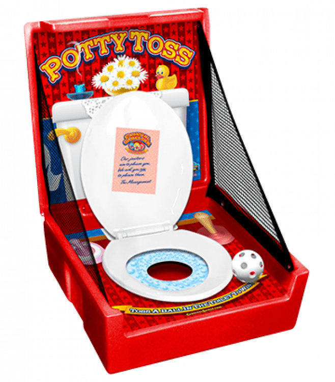 Potty Toss Carnival Game