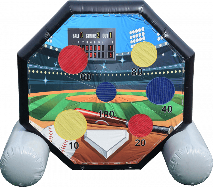 Giant Baseball Inflatable Game