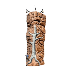 Mobile Rock Climbing Wall Test