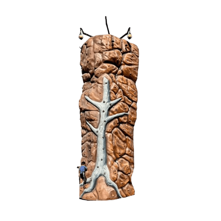 Mobile Rock Climbing Wall Test